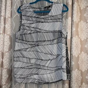 DKNY SLEEVELESS BLOUSE